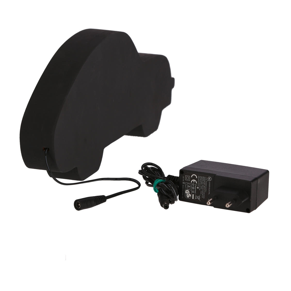 BORDSLAMPA FÖR BARN - svart, Basics, trämaterial/plast (35/3.5/14cm)