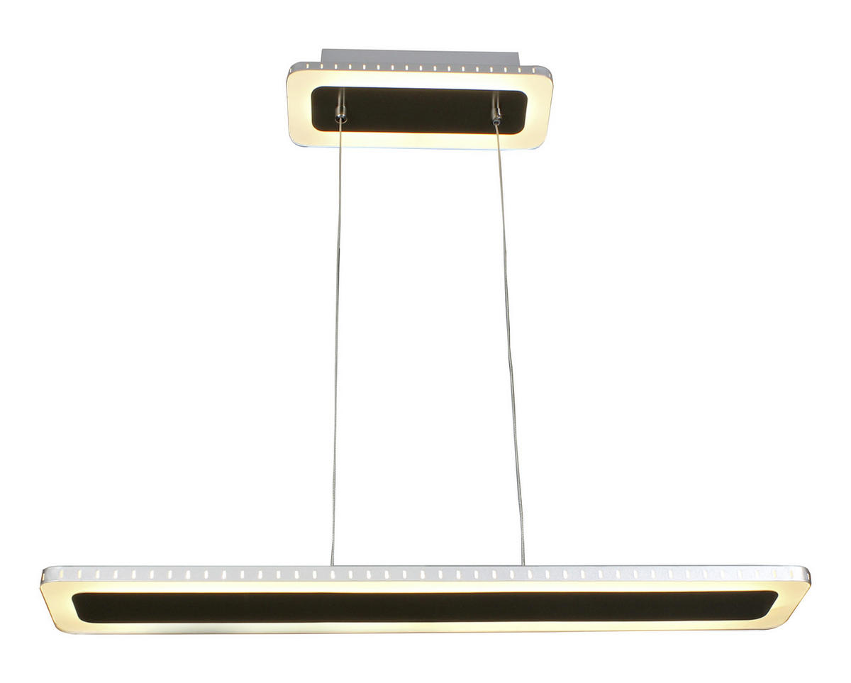 LED-HÄNGELEUCHTE 70/12/120 cm  - Edelstahlfarben, Design, Metall (70/12/120cm)