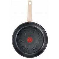 BRATPFANNE Tefal Eco Respect 28 cm  - Schwarz Hochglanz/Cognac, Basics, Metall (28cm) - Tefal