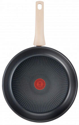 Tefal Bratpfanne Tefal Eco Respect Cognac, Schwarz Hochglanz
