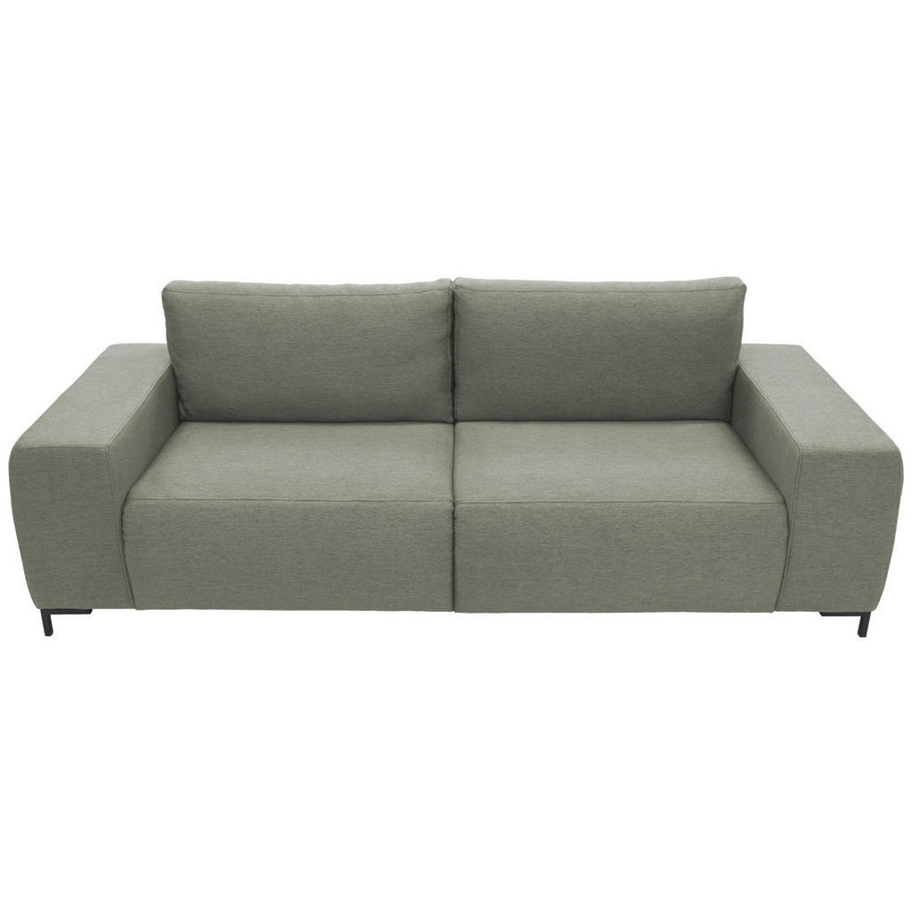 Thumbnail - Looks by W.Joop Bigsofa Looks VI, Graubraun, Textil, Uni, 2-Sitzer, Füllung: Schaumstoff, 242x88x88 cm, Made in EU, FSC ...