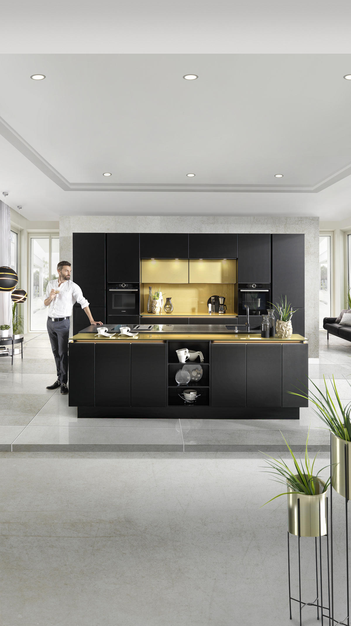 EINBAUKÜCHE   - Design, Holzwerkstoff - Dieter Knoll