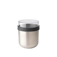 JOGHURTBECHER-TO-GO  - Dunkelgrau, Basics, Metall (11/11/13,3cm) - Brabantia