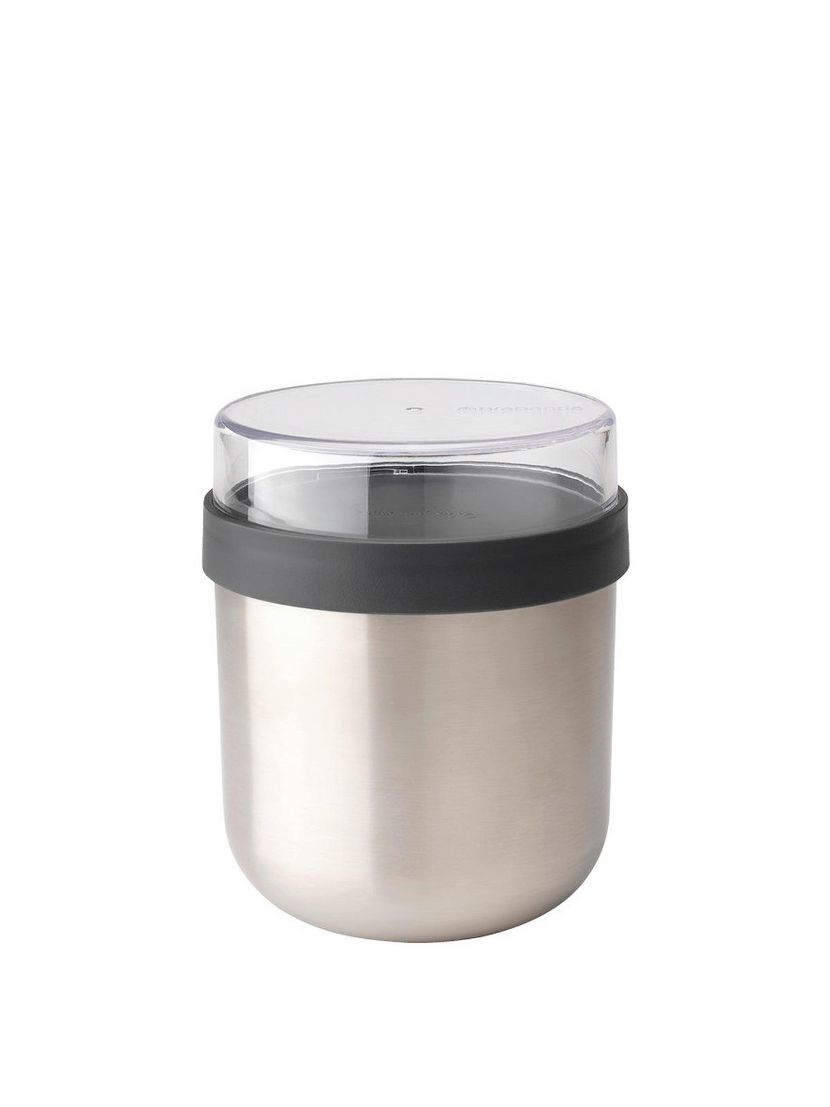 JOGHURTBECHER-TO-GO  - Dunkelgrau, Basics, Metall (11/11/13,3cm) - Brabantia