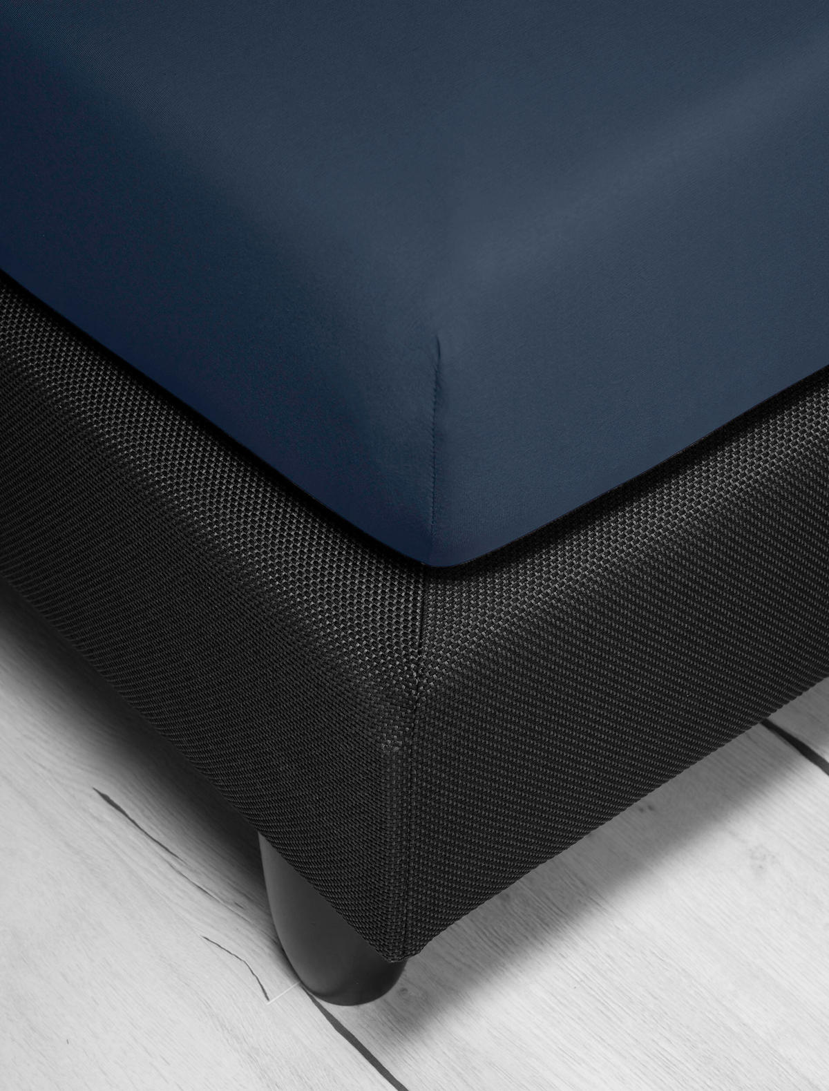 SPANNLEINTUCH 180-200/200 cm Jersey  - Blau, KONVENTIONELL, Textil (180-200/200cm) - Irisette