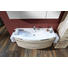 BADEZIMMER - Buchefarben/Weiß, KONVENTIONELL, Holzwerkstoff/Stein (122cm) - Welnova BADEZIMMER - Buchefarben/Weiß, KONVENTIONELL, Holzwerkstoff/Stein (122cm) - Welnova