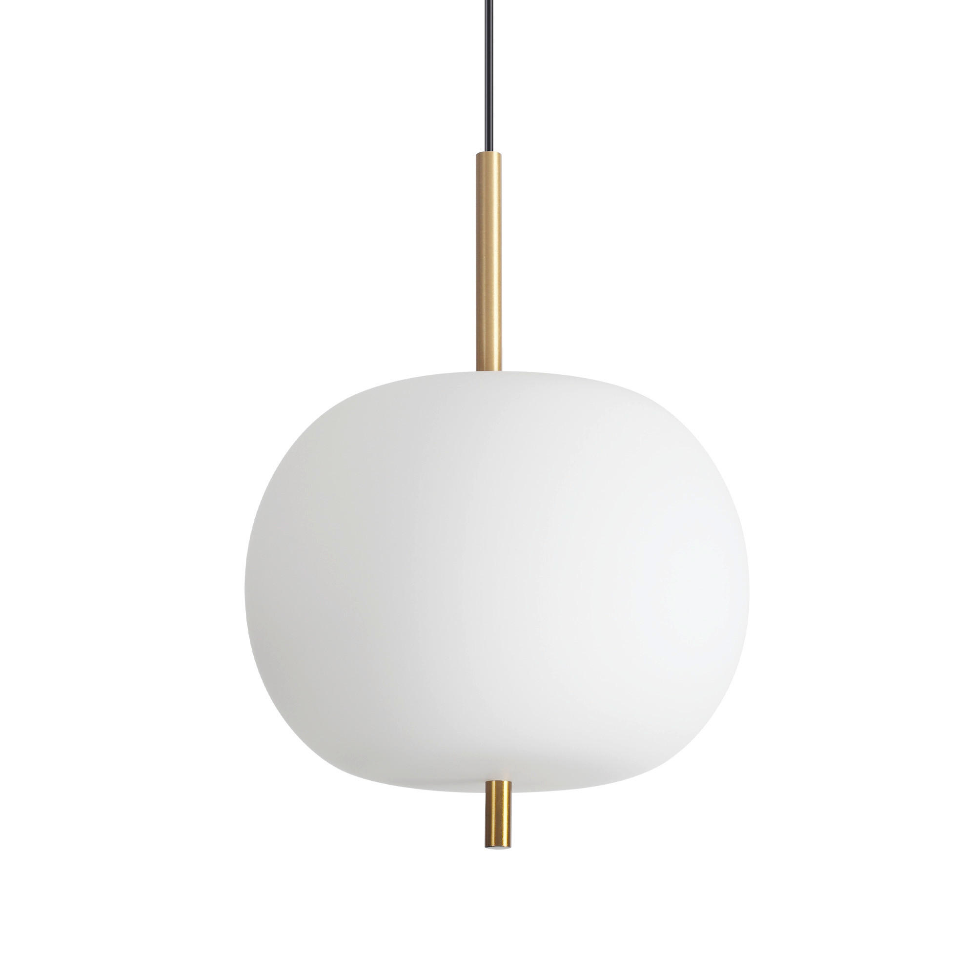 LED-HÄNGELEUCHTE Umilie 30/80 \ 242,5 cm  - Weiß, Basics, Glas (30/80 \ 242,5cm) - Ideal Lux
