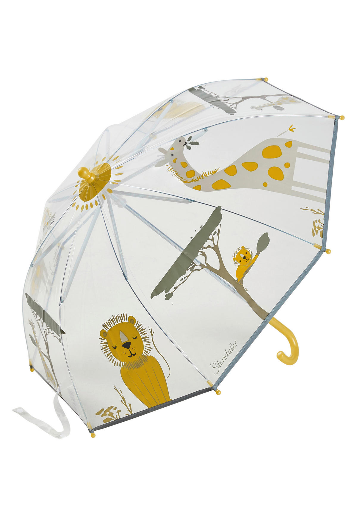 REGENSCHIRM Safari  - Transparent, Basics, Kunststoff (70cm) - Sterntaler