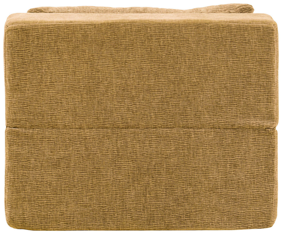 SOFAELEMENT in Leinenoptik Gelb  - Gelb, Design, Textil (82/64/95cm) - P & B