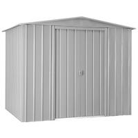 GERÄTEHAUS 245/198/185 cm  - Silberfarben, Basics, Metall (245/198/185cm)