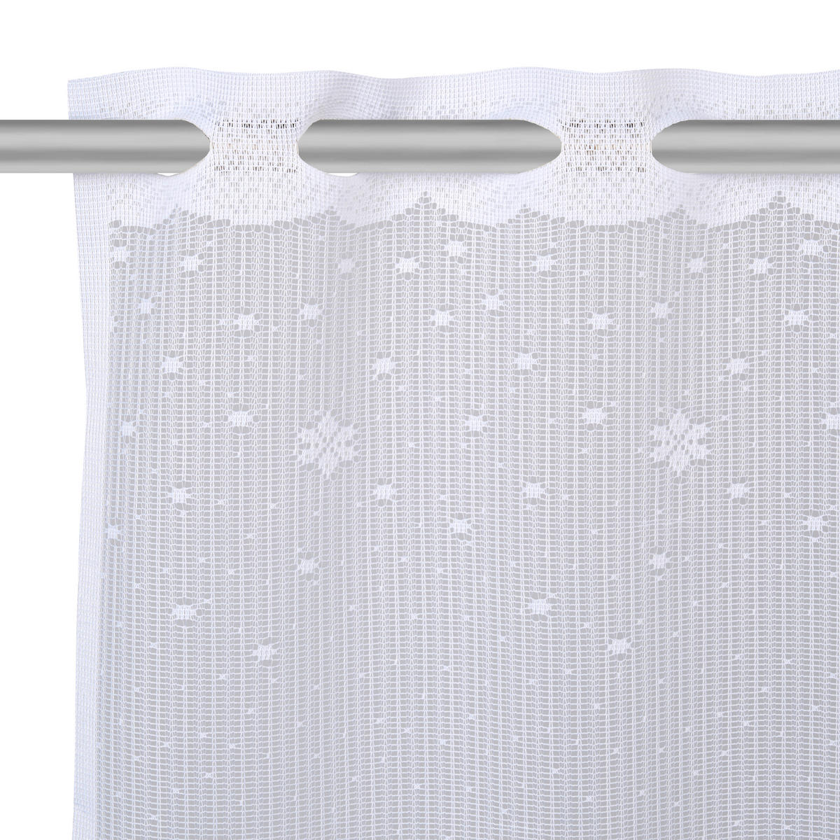 KURZGARDINE    150/50 cm  - Braun/Weiß, Trend, Textil (150/50cm) - Esposa