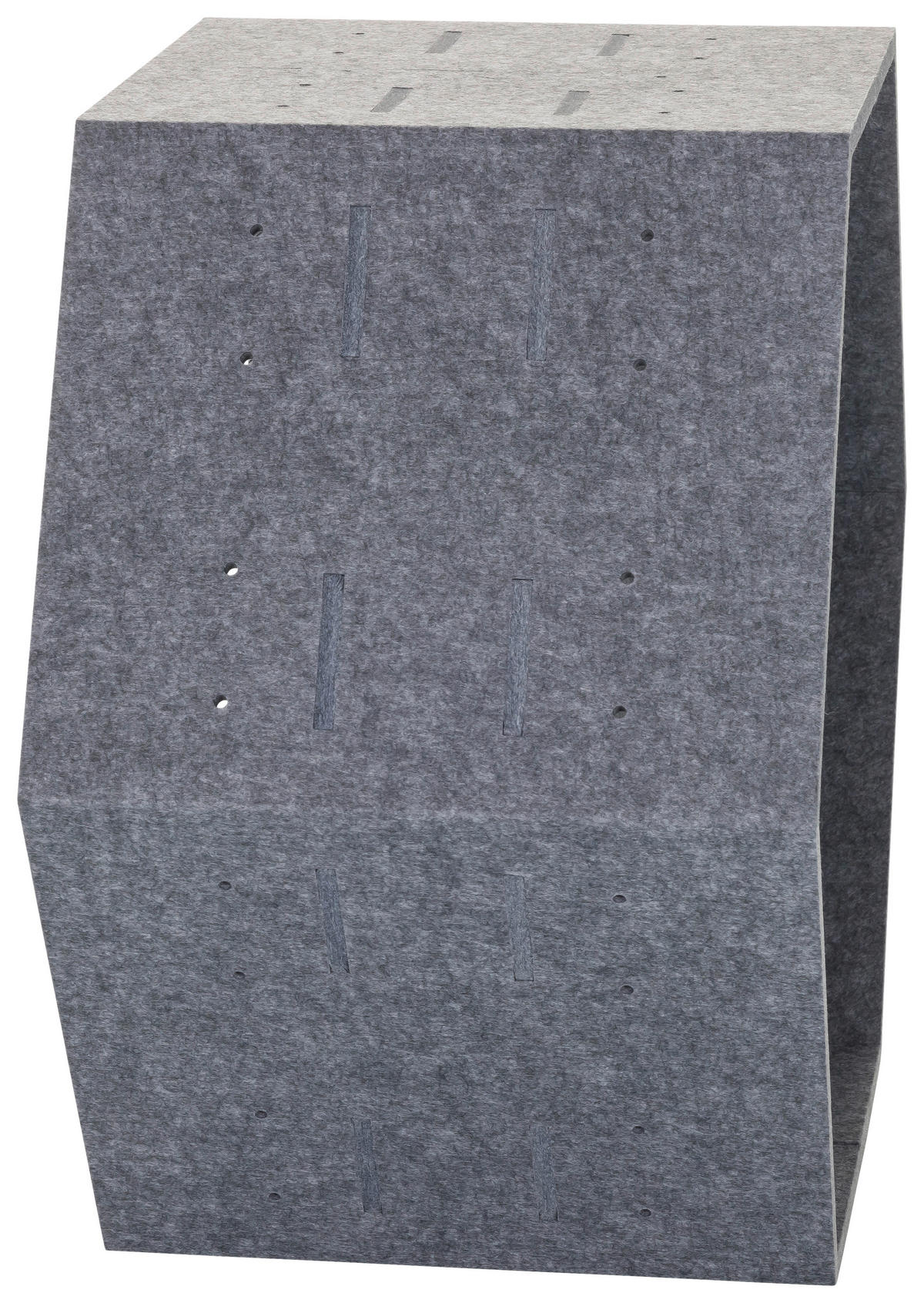 TRENNWAND Textil Grau  - Grau, MODERN, Textil (62,5/54,5/35cm) - MID.YOU