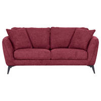 DVOSJED tekstil  bordo    - bordo/crna, Konvencionalno, tekstil/metal (190/70/98cm) - Carryhome