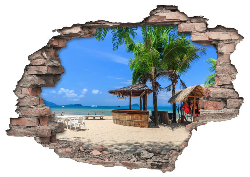 WANDTATTOO  - Multicolor, KONVENTIONELL, Kunststoff (50/70/0,10cm) - Euroart