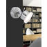 WANDLEUCHTE - Nickelfarben, Design, Metall (11/6/6cm) - Novel