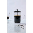 KAFFEEBEREITER 0.8 L  - Klar, Basics, Glas/Metall (10,5/21cm) - Novel