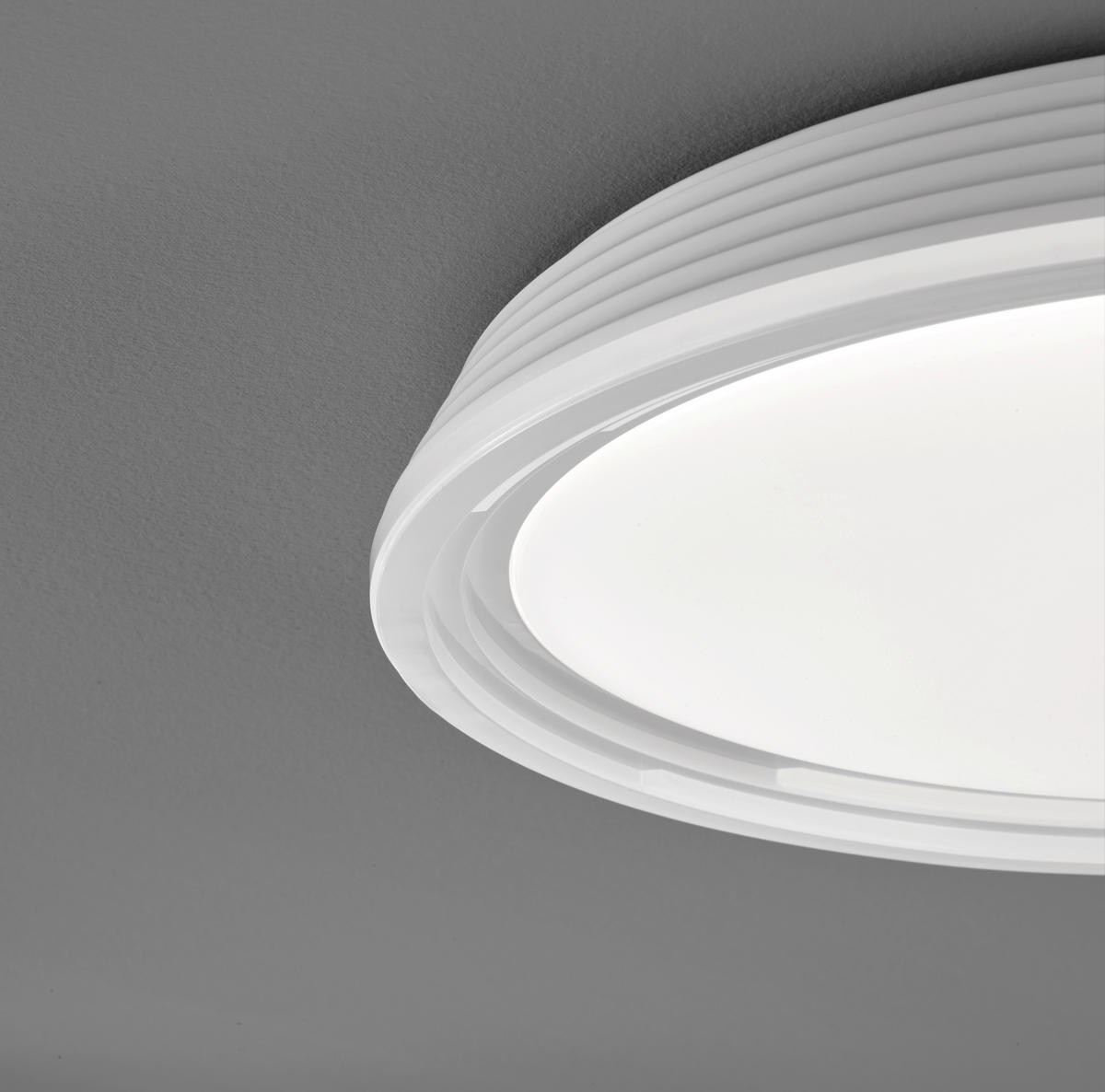 LED-DECKENLEUCHTE 22,0 W  43/7,5 cm    - Weiss, Basics, Kunststoff (43/7,5cm) - Fischer & Honsel