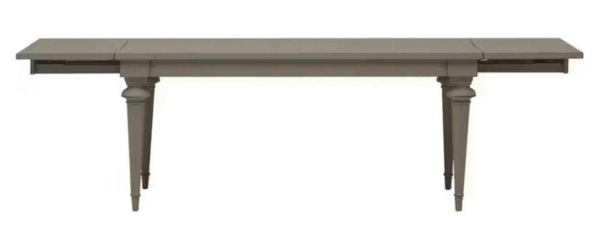 ESSTISCH Grau rechteckig  ausziehbar  - Grau, LIFESTYLE, Holz (182-282/76/90cm) - Livetastic