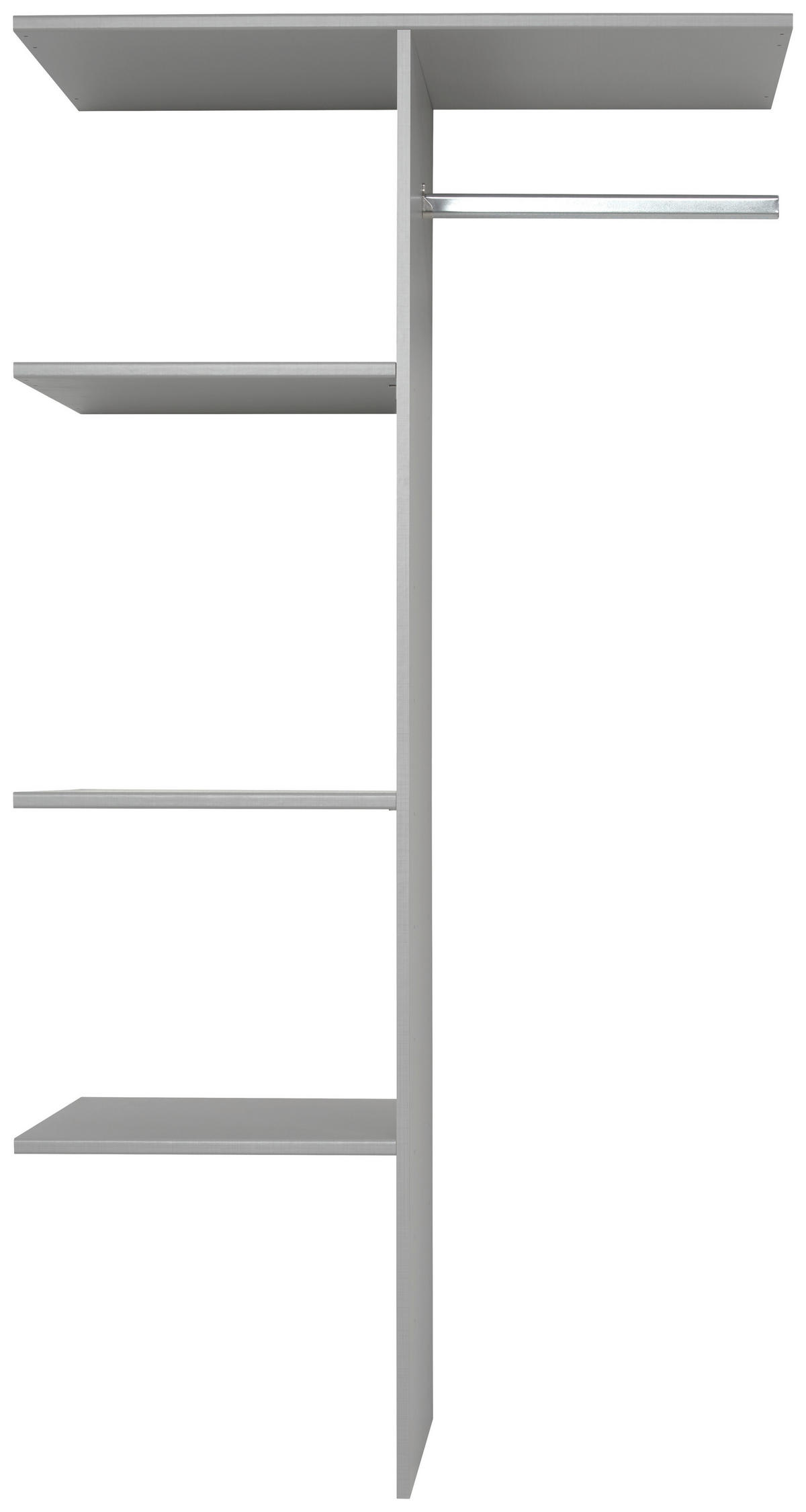 INNENEINTEILUNG 87/160/50 cm Grau  - Grau, MODERN, Holzwerkstoff (87/160/50cm) - MID.YOU