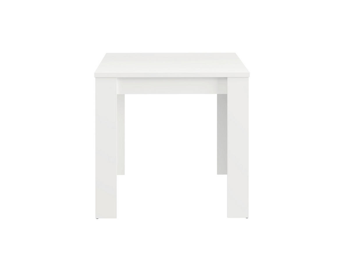 STOL ZA BLAGOVAONICU  bijela  drvni materijal      - bijela, Moderno, drvni materijal (80/80/75,5cm)