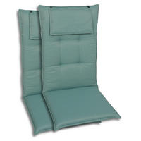 SESSELAUFLAGENSET  - Hellgrün, Basics, Textil (50/120cm)