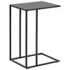 BEISTELLTISCH 43/35/63 cm Schwarz rechteckig  - Schwarz, Trend, Holzwerkstoff/Metall (43/35/63cm)