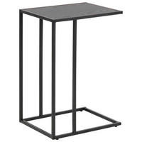 BEISTELLTISCH 43/35/63 cm Schwarz rechteckig  - Schwarz, Trend, Holzwerkstoff/Metall (43/35/63cm)