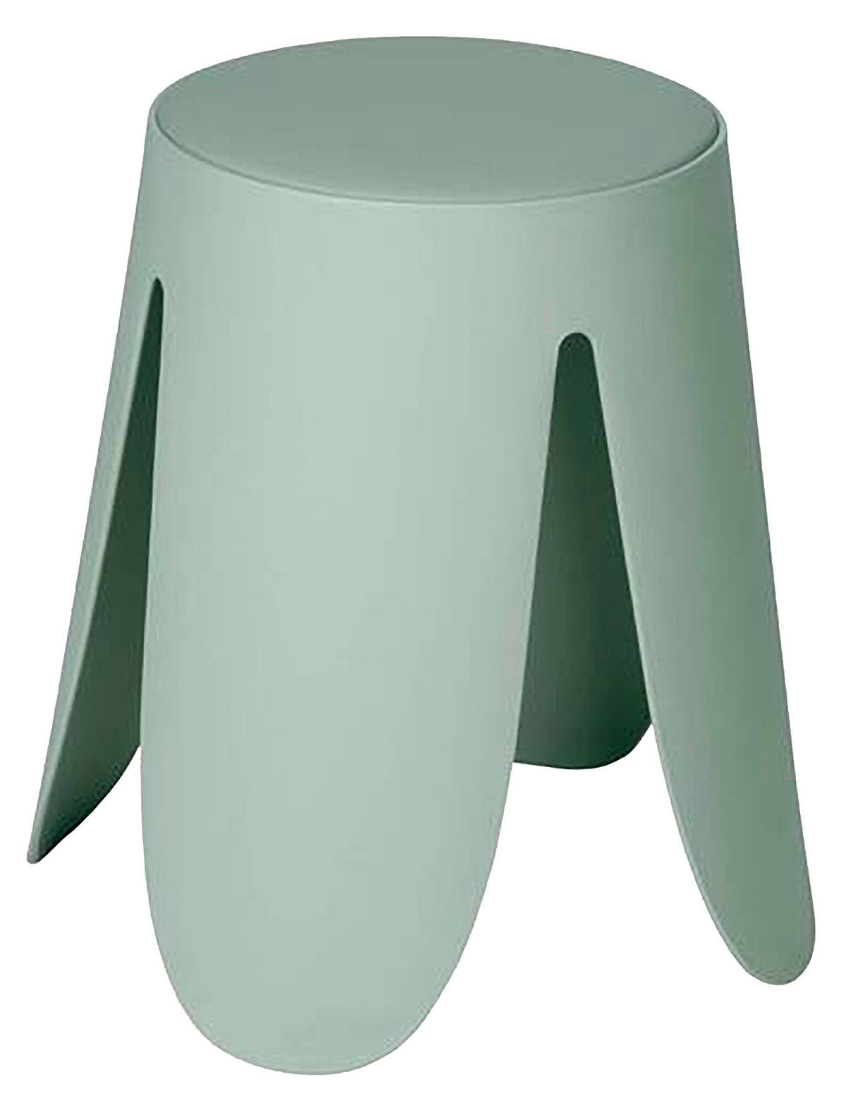 STOLIČKA DO SPRCHY pastelově zelená  - pastelově zelená, Basics, plast (44,5/46/44,5cm) - Wenko