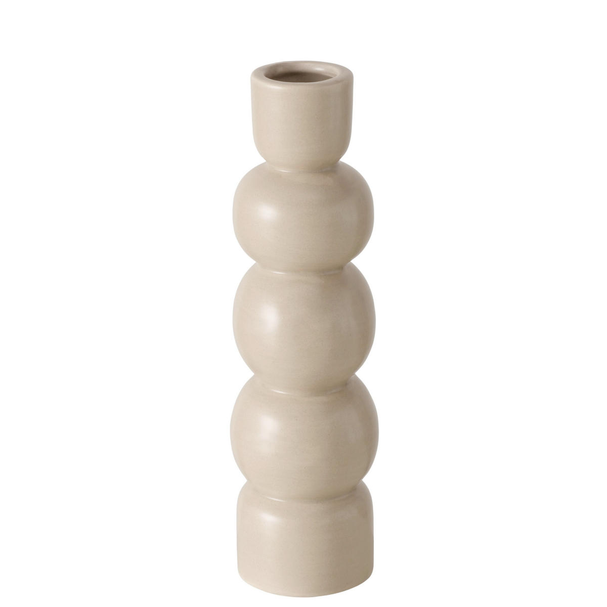 VAS  - beige/cremefärgad, Basics, keramik (6,5/22,5cm) - Boltze Home