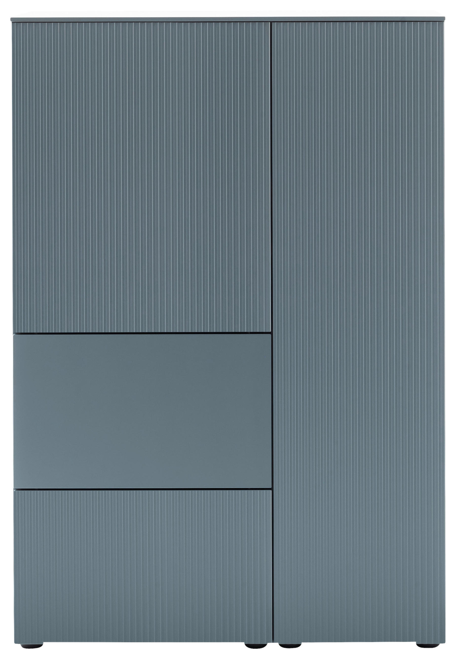 HIGHBOARD Blaugrau  100/146,8/45 cm  - Blaugrau, Design, Holz/Holzwerkstoff (100/146,8/45cm) - Schöner Wohnen