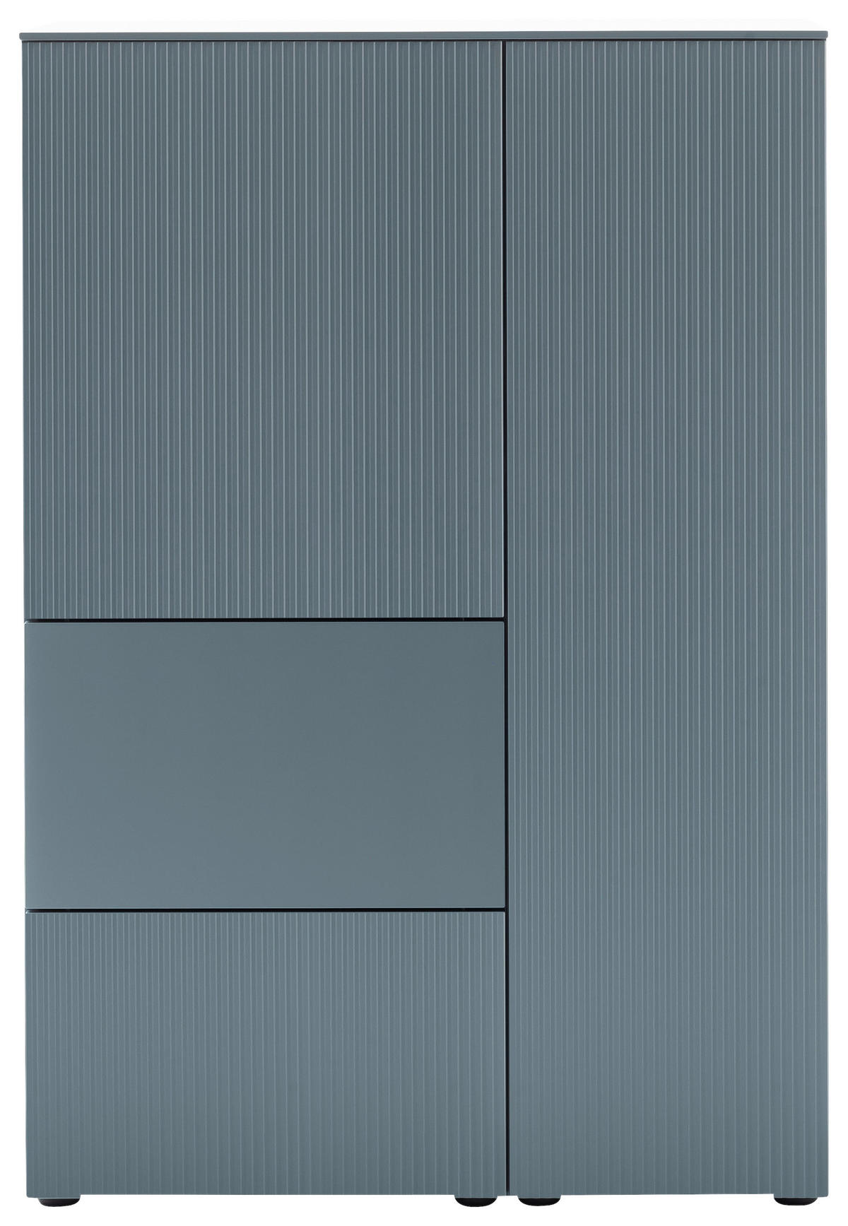 HIGHBOARD Blaugrau  100/146,8/45 cm  - Blaugrau, Design, Holz/Holzwerkstoff (100/146,8/45cm) - Schöner Wohnen
