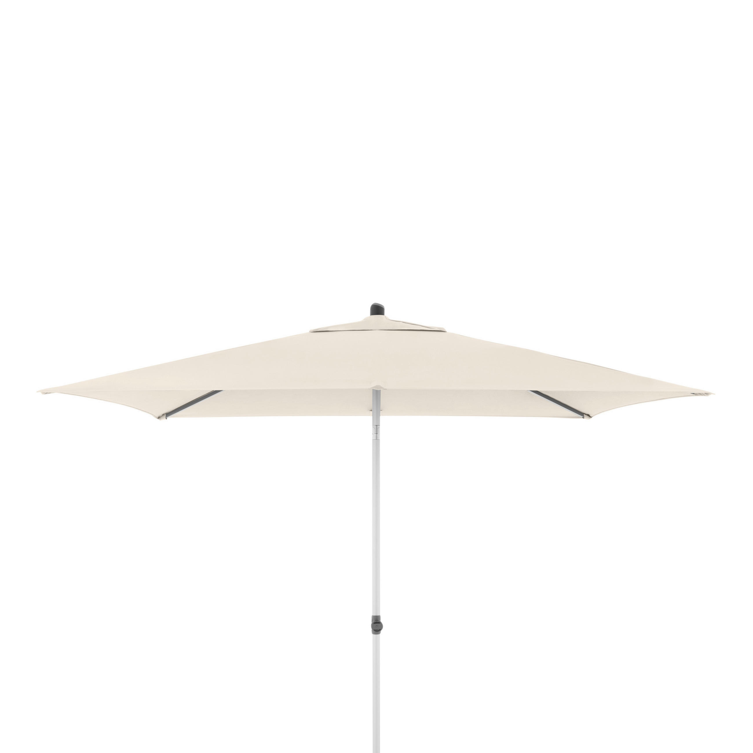SONNENSCHIRM  200/250 cm  - Silberfarben/Naturfarben, Konventionell, Textil/Metall (200/250cm) - Doppler