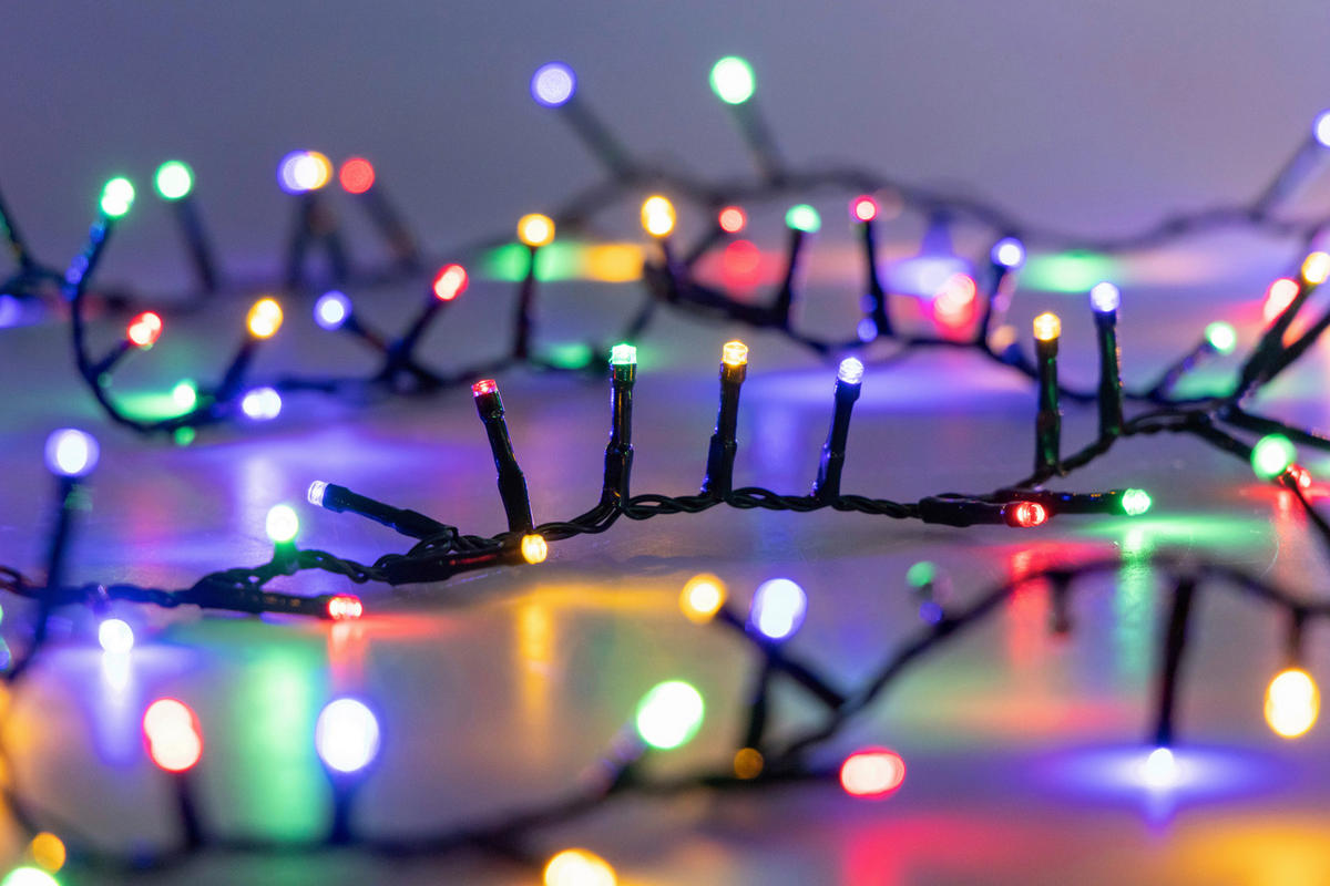 LICHTERKETTE 750 cm  - Grün, KONVENTIONELL, Kunststoff (750cm) - X-Mas