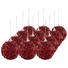 CHRISTBAUMKUGEL-SET 12-teilig Rot - Rot, Basics, Kunststoff (8cm) CHRISTBAUMKUGEL-SET 12-teilig Rot - Rot, Basics, Kunststoff (8cm)