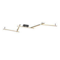 LED-DECKENLEUCHTE 220/12/11 cm   - Ahornfarben/Schwarz, Basics, Kunststoff/Metall (220/12/11cm) - Eglo