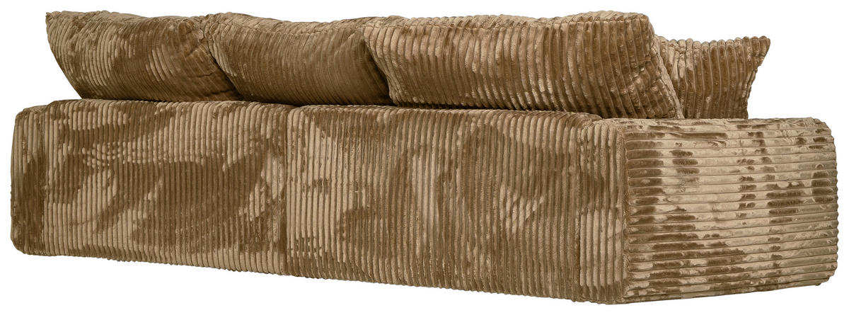 SOFFA i manchester beige  - beige, Klassisk, metall/trä (276/85/110cm) - Novel