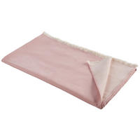 DECKE MAGDA 140/210 cm  - Hellrosa/Rosa, Natur, Textil (140/210cm) - Novel