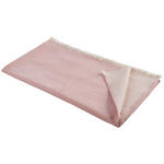 DECKE MAGDA 140/210 cm  - Hellrosa/Rosa, Natur, Textil (140/210cm) - Novel