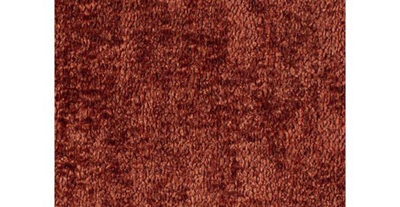 SCHLAFSOFA in Chenille, Plüsch Rostfarben - Rostfarben/Schwarz, MODERN, Textil/Metall (208/73/92/102cm) - Novel