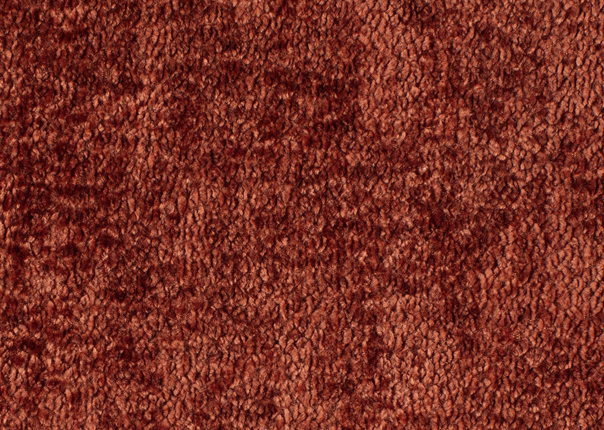 KANAPÉÁGY rozsdavörös  - fekete/rozsdavörös, Modern, textil/fém (208/73/92/102cm) - Novel