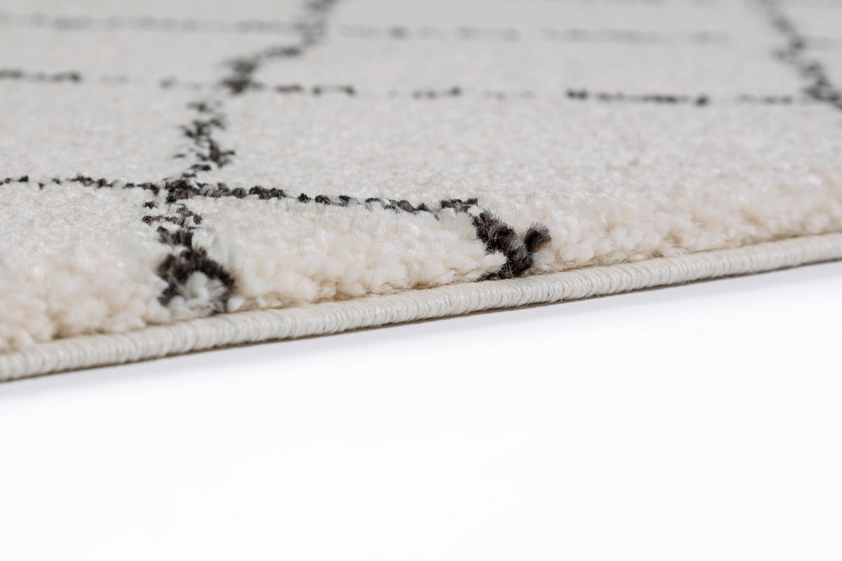 WEBTEPPICH 160/230 cm Weiß  - Weiß, Design, Textil (160/230cm) - Schöner Wohnen