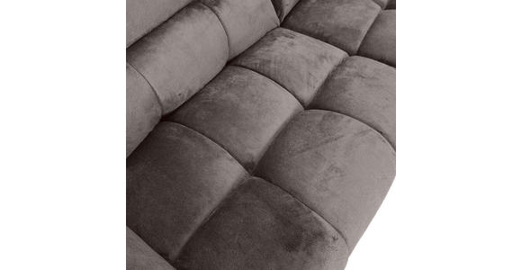 ECKSOFA Grau Flachgewebe  - Schwarz/Grau, MODERN, Kunststoff/Textil (235/275cm) - Landscape