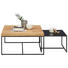 COUCHTISCH in Metall 100/60/33 cm - Schwarz, Design, Metall (100/60/33cm) COUCHTISCH in Metall 100/60/33 cm - Schwarz, Design, Metall (100/60/33cm)