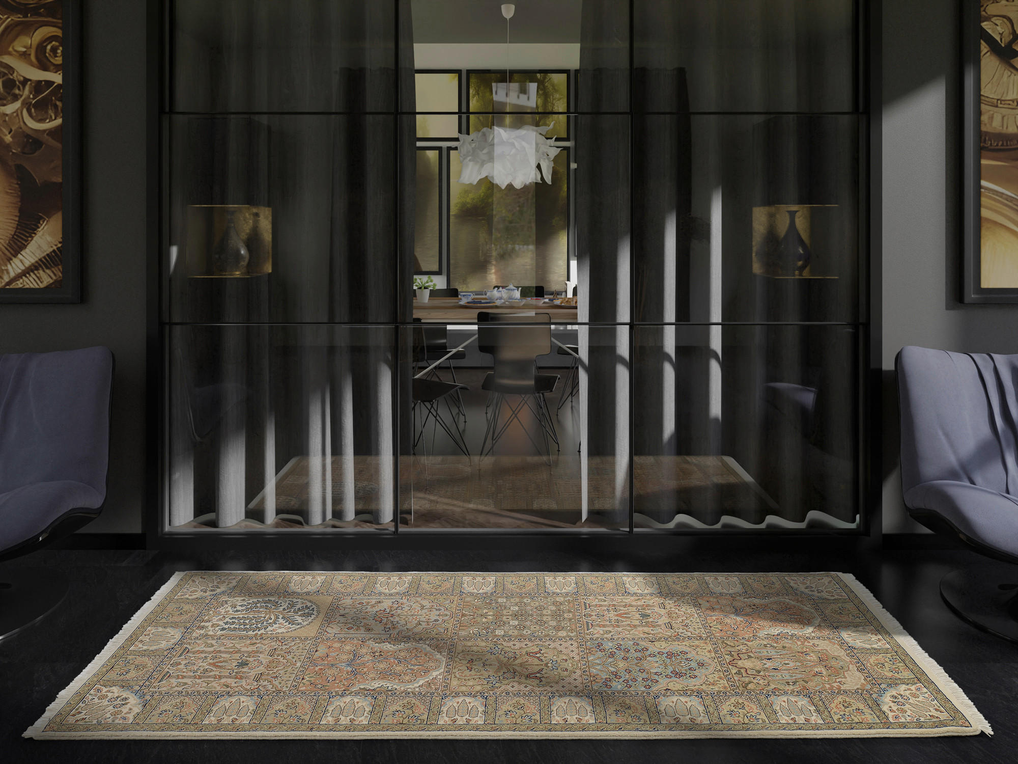 LÄUFER 80/330 cm  - Creme, Design, Textil (80/330cm) - Cazaris