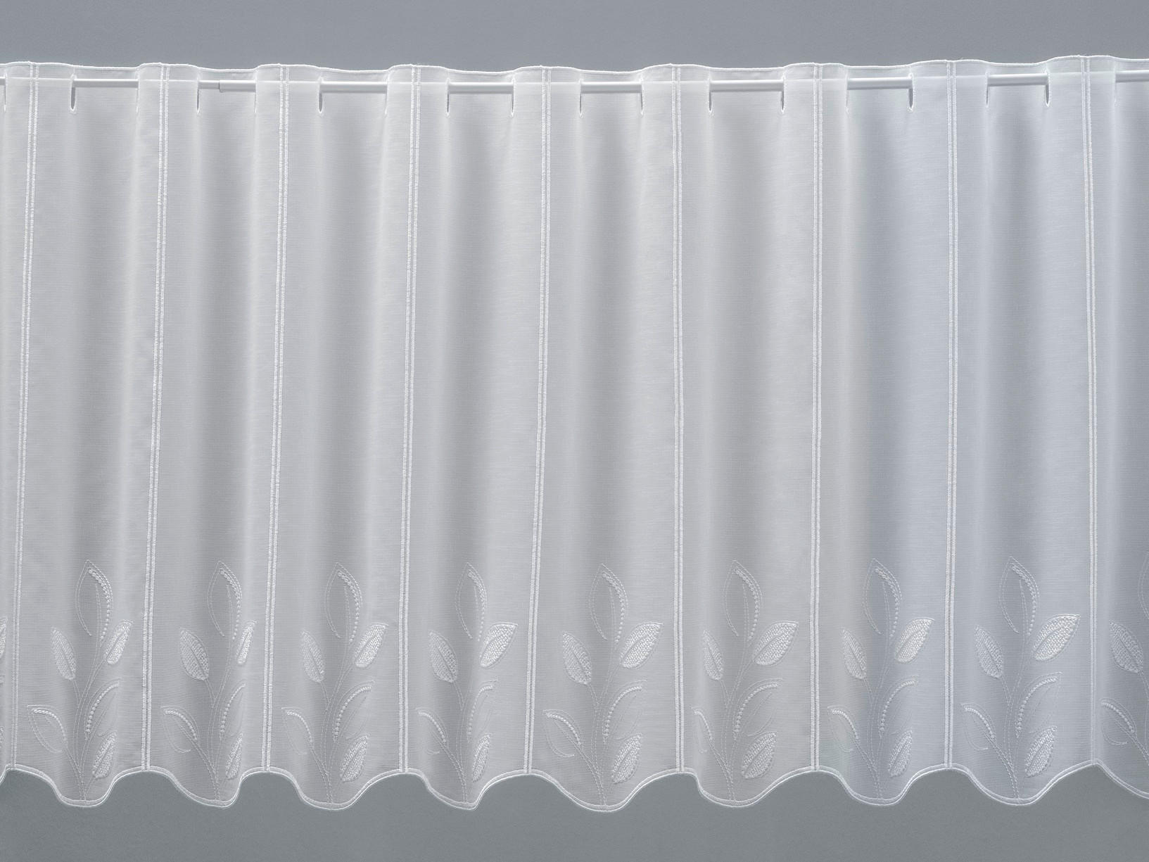 KRATKA ZAVESA           60 cm   bela  - bela, Konvencionalno, tekstil (60cm) - Esposa