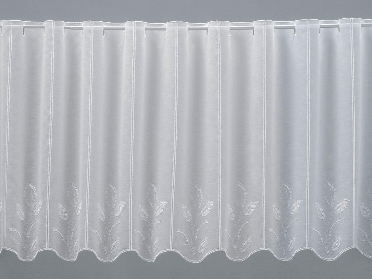 KRATKA ZAVESA           60 cm   bela  - bela, Konvencionalno, tekstil (60cm) - Esposa
