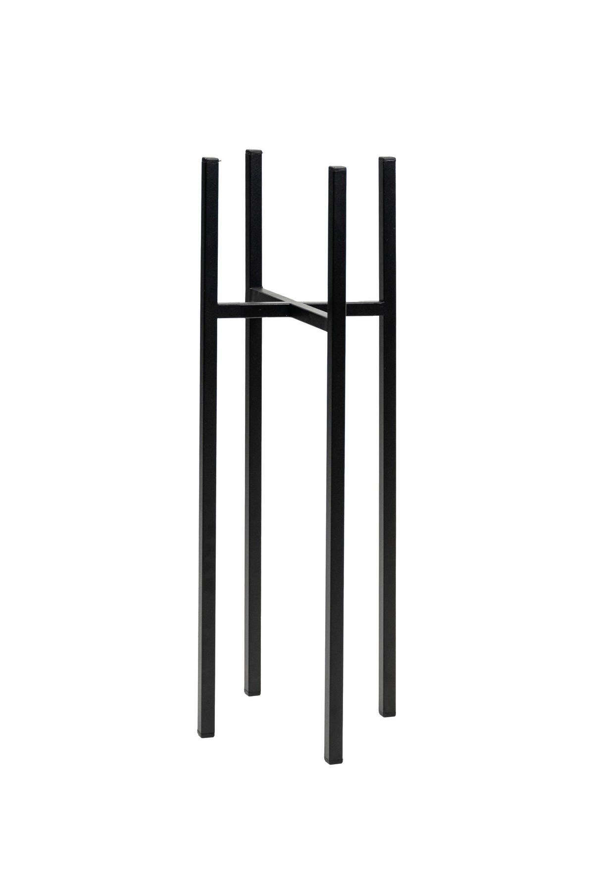 BLUMENSTÄNDER Metall  - Schwarz, Basics, Metall (22/60/22cm)