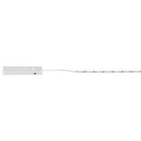UKRASNA LED LAMPA - bela, Osnovno, plastika (150/0,8/0,1cm)