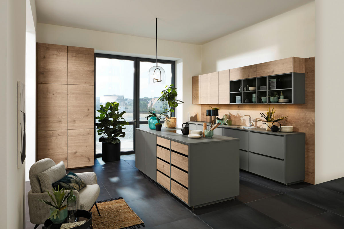 EINBAUKÜCHE   - Design, Holzwerkstoff - Dieter Knoll