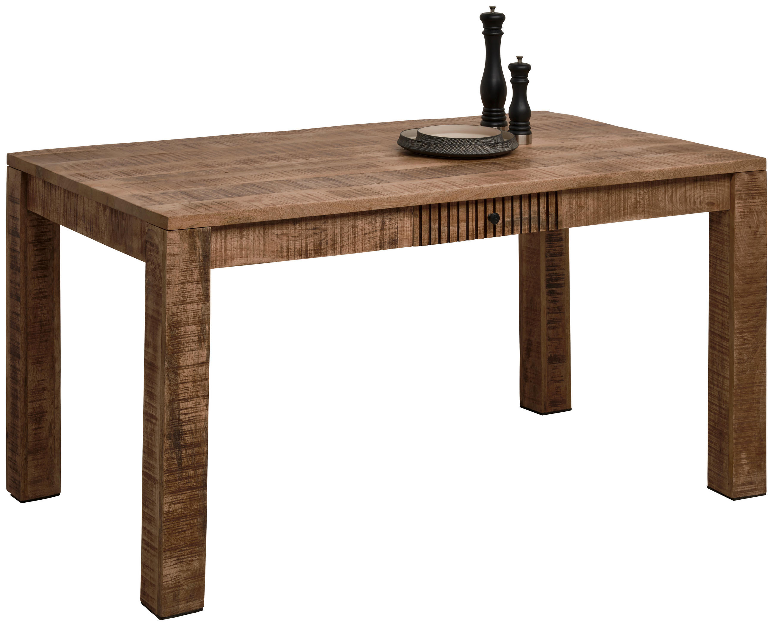 ESSTISCH in Holz 160/90/76 cm  - Naturfarben, ROMANTIK / LANDHAUS, Holz (160/90/76cm) - Carryhome